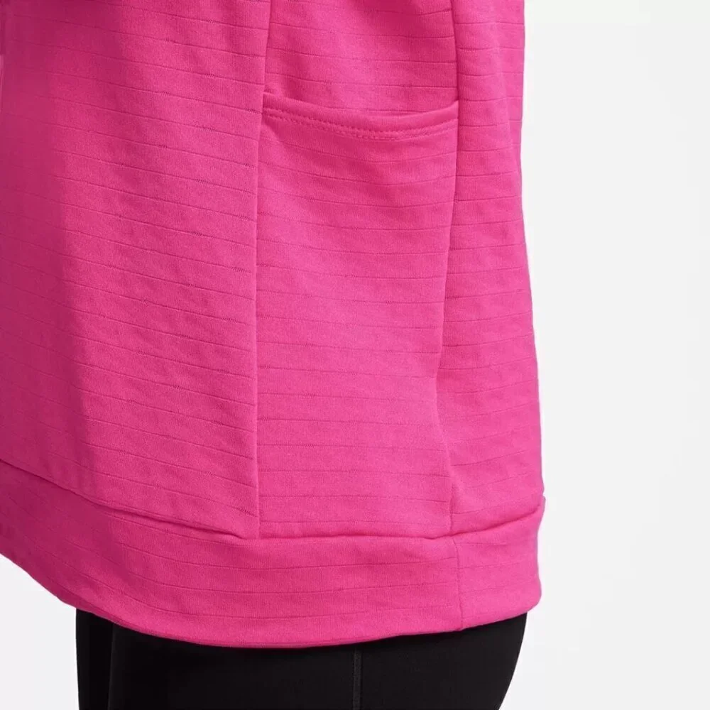NWT Nike Therma Fit Element Swift Turtleneck Pink Running Top